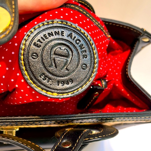 Vintage Etienne Aigner Purse - Picture 9 of 11